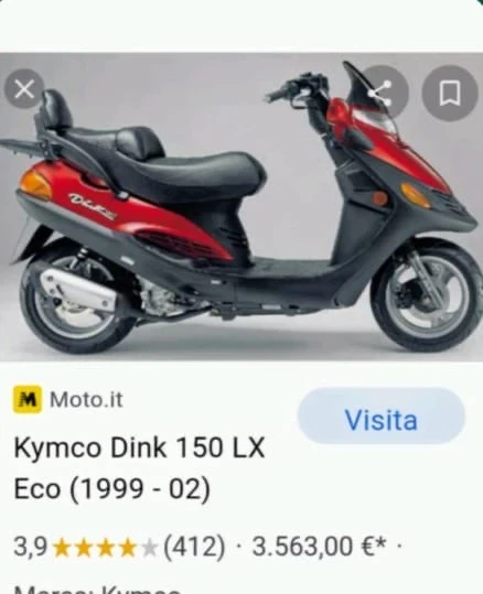 Kymco Dink, снимка 5 - Мотоциклети и мототехника - 48519496