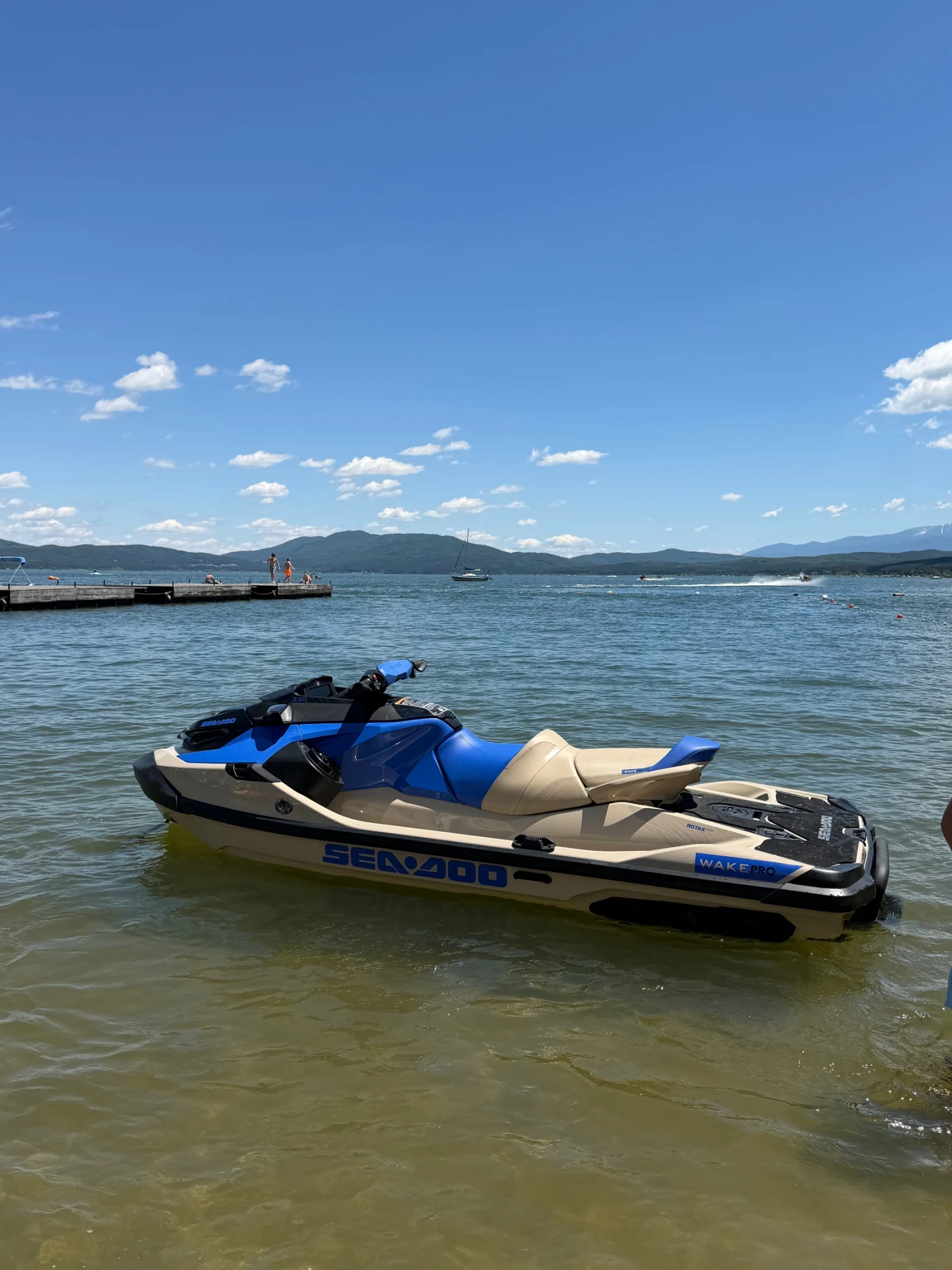Джет Bombardier Sea Doo Sea doo Wake pro 230 , снимка 2 - Воден транспорт - 55230739
