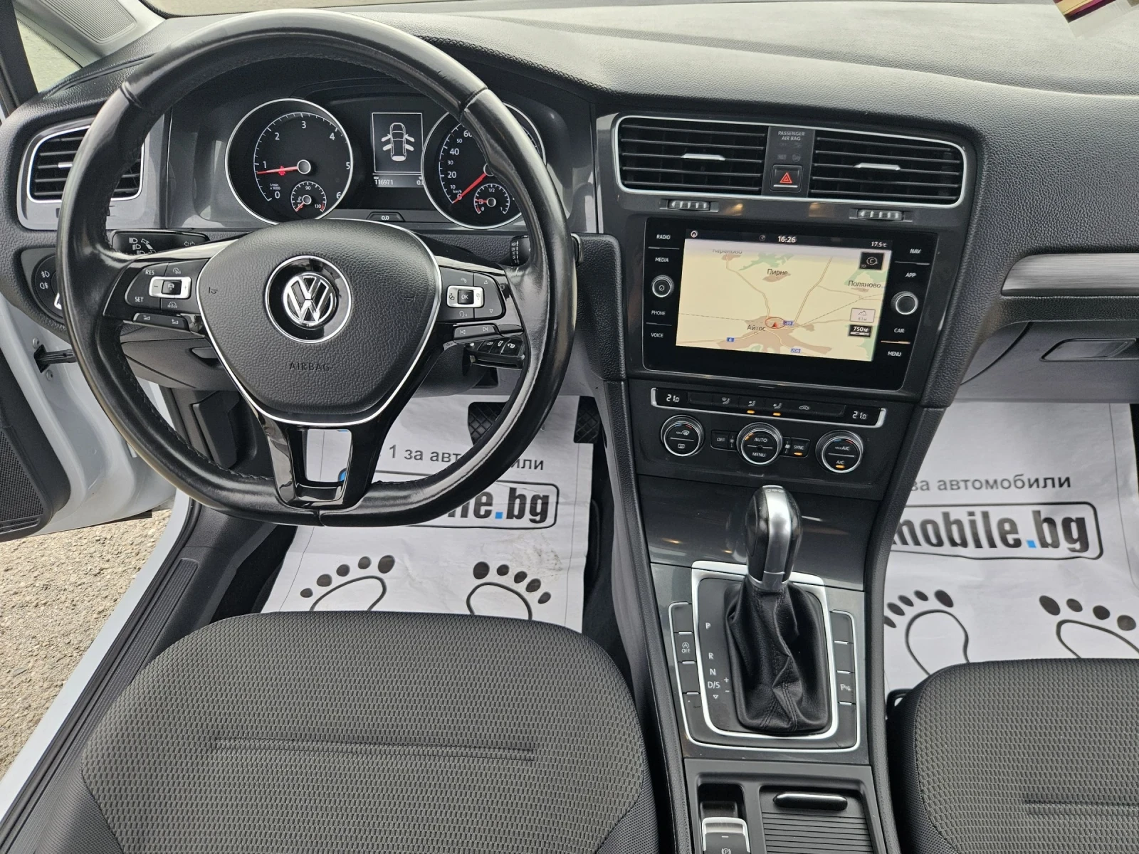 VW Golf 1.6tdi 116ps navi automat  | Mobile.bg   12