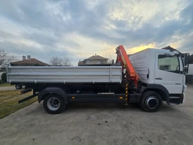 Mercedes-Benz Atego 1223 Самосвал с Кран PALFINGER КЛИМАТИК , снимка 9