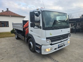 Mercedes-Benz Atego 1223 Самосвал с Кран PALFINGER КЛИМАТИК , снимка 10