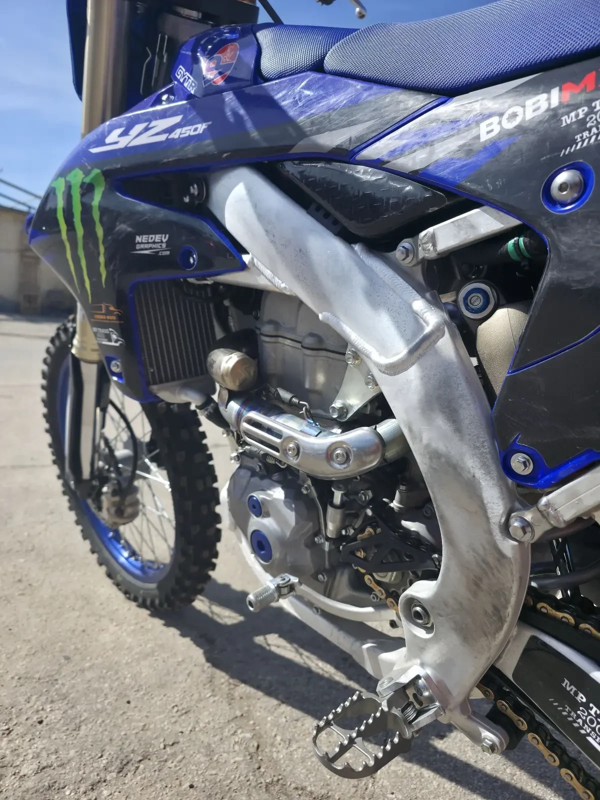 Yamaha Yzf YZ450F, снимка 7 - Мотоциклети и мототехника - 53805215