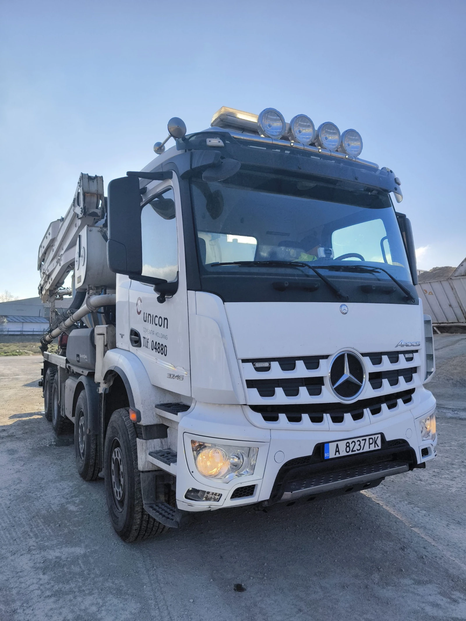 Бетон помпа Mercedes-Benz AROCS, снимка 4 - Индустриална техника - 53248589