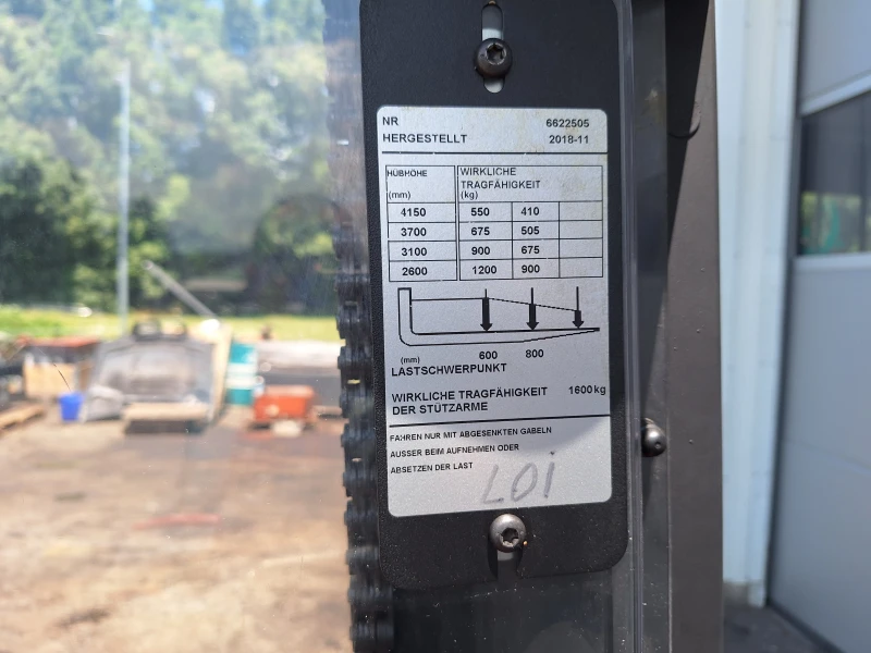 Електрокар Toyota SWE120L, снимка 5 - Индустриална техника - 50724823