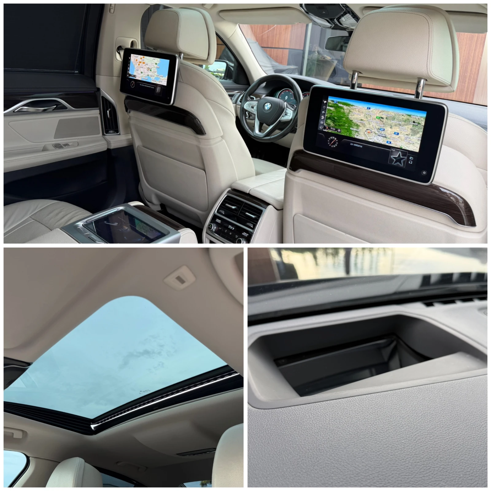 BMW 730 d xDrive * 3xTV* OBDUH* VAKUM#DiS#Cam360* HUD* Key, снимка 15 - Автомобили и джипове - 54906755