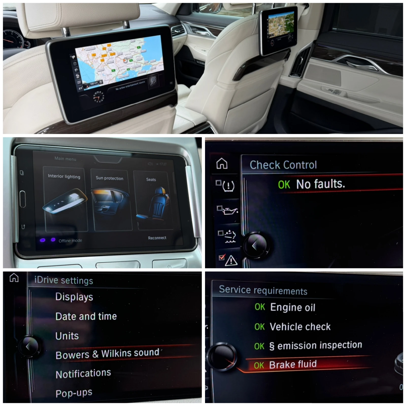 BMW 730 d xDrive * 3xTV* OBDUH* VAKUM#DiS#Cam360* HUD* Key, снимка 16 - Автомобили и джипове - 54906755