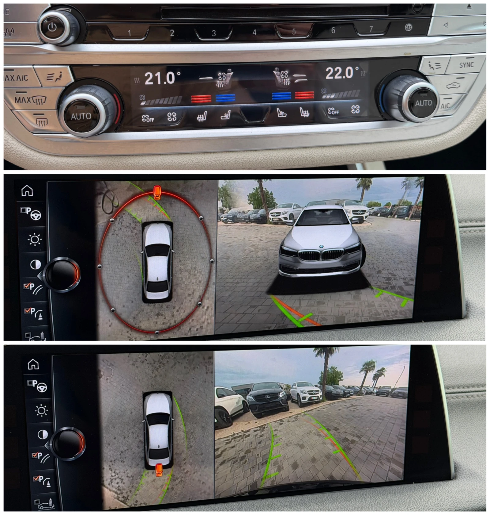 BMW 730 d xDrive * 3xTV* OBDUH* VAKUM#DiS#Cam360* HUD* Key, снимка 14 - Автомобили и джипове - 54906755