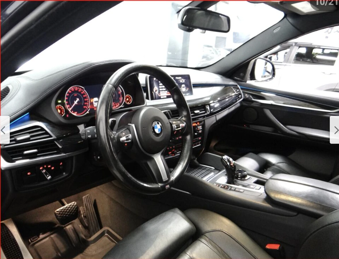 BMW X6 M* SPORT* HARMON* KARDON* ДИГИТАЛНО* ТАБЛО* 360КАМ - изображение 9