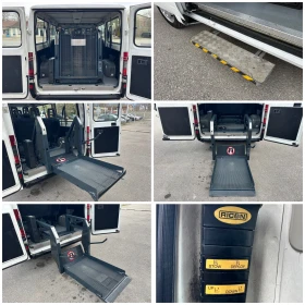 Fiat Ducato 1.9TD 8+ 1места Италия Климатик Инвалидна рампа, снимка 16