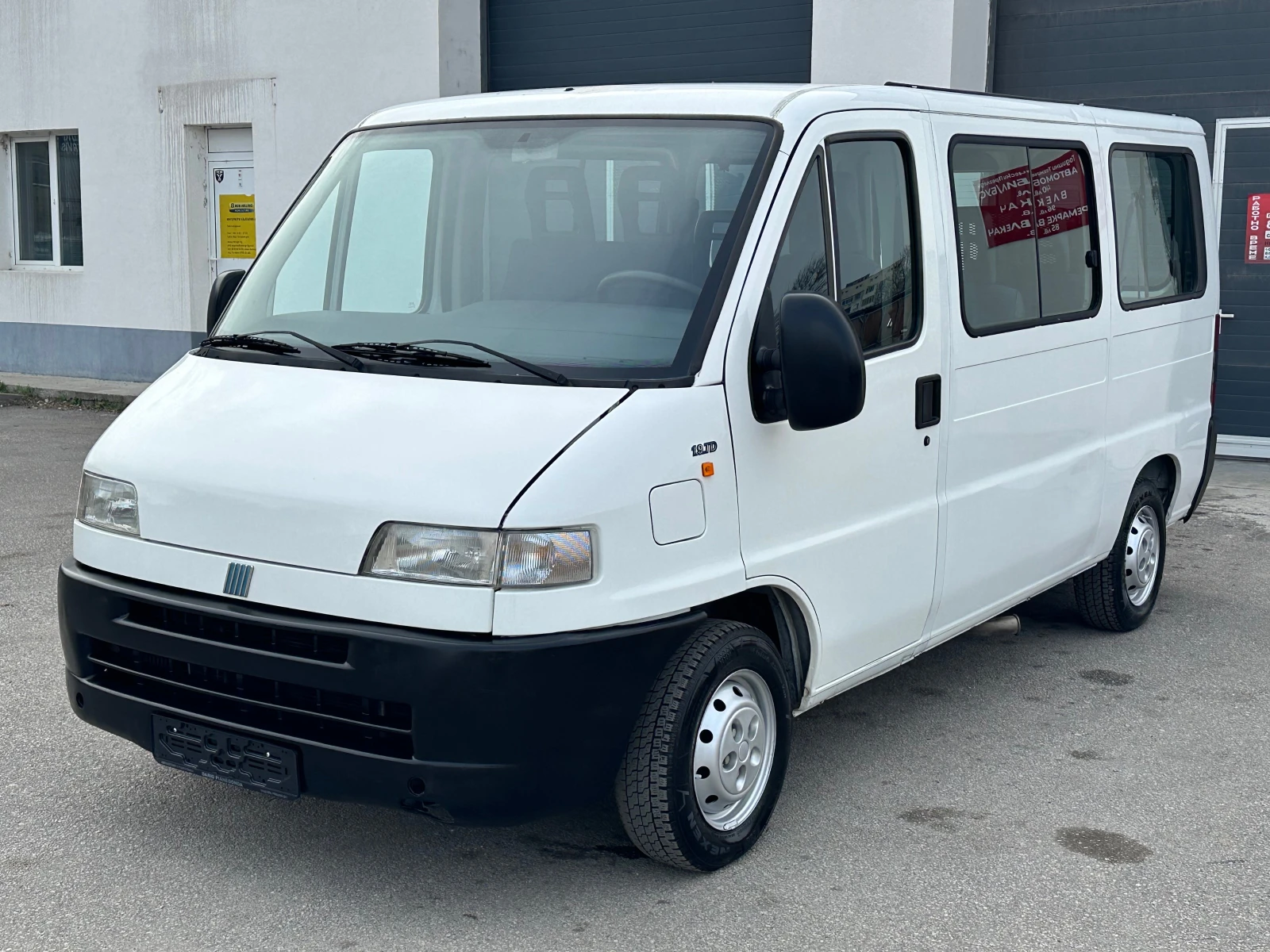 Fiat Ducato 1.9TD 8+ 1места Италия Климатик Инвалидна рампа | Mobile.bg — изображение 1