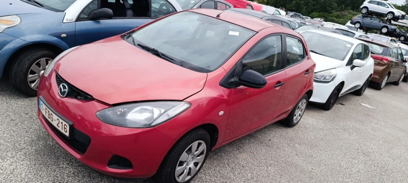 Mazda 2 1.4 HDi, снимка 1 - Автомобили и джипове - 45616628