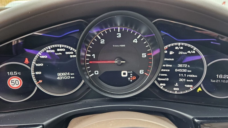 Porsche Panamera 4s Diesel* Turbo S sport pack from factory* , снимка 14 - Автомобили и джипове - 52588303