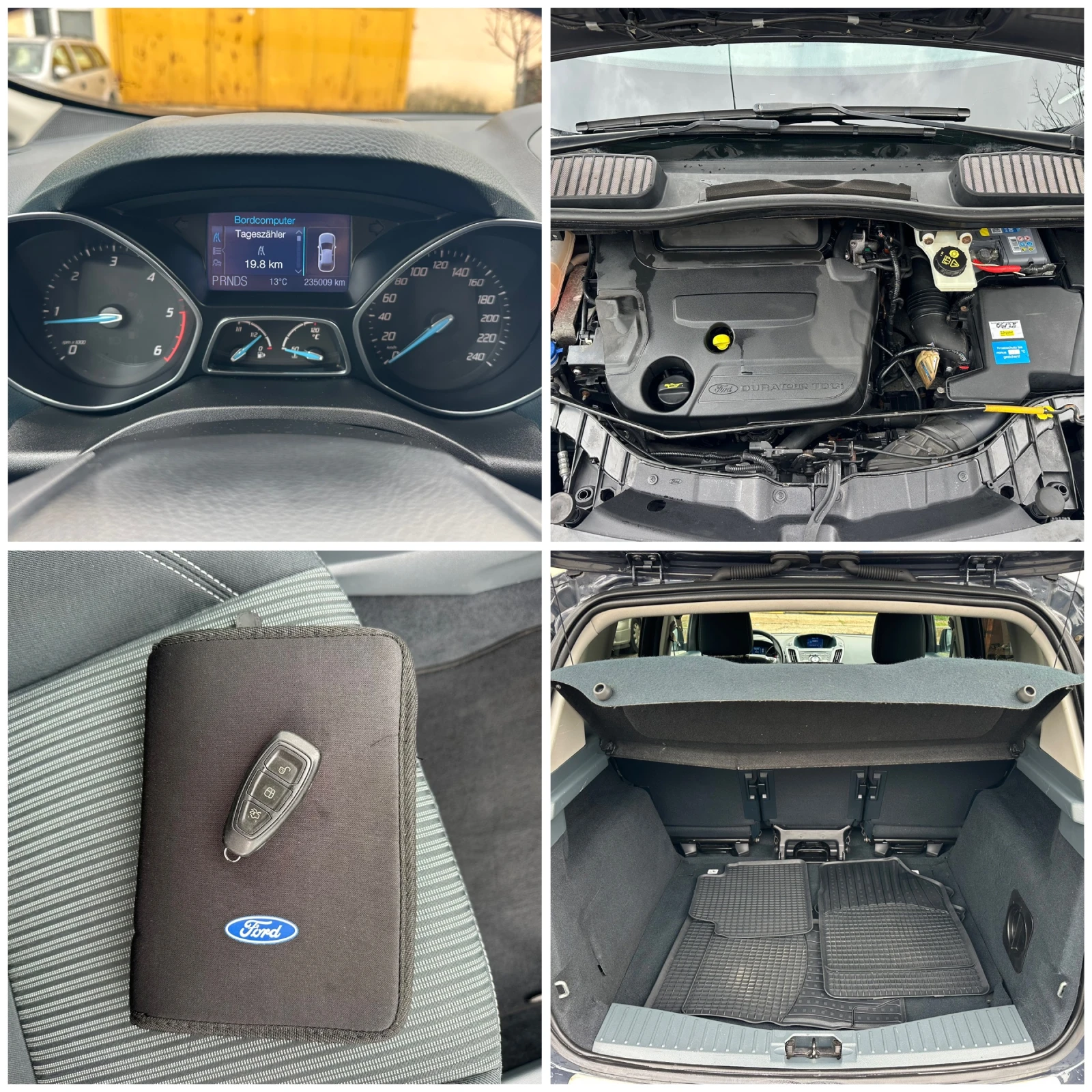 Ford C-max 2.0HDI Titanium Design Автоматик, снимка 16 - Автомобили и джипове - 54095128