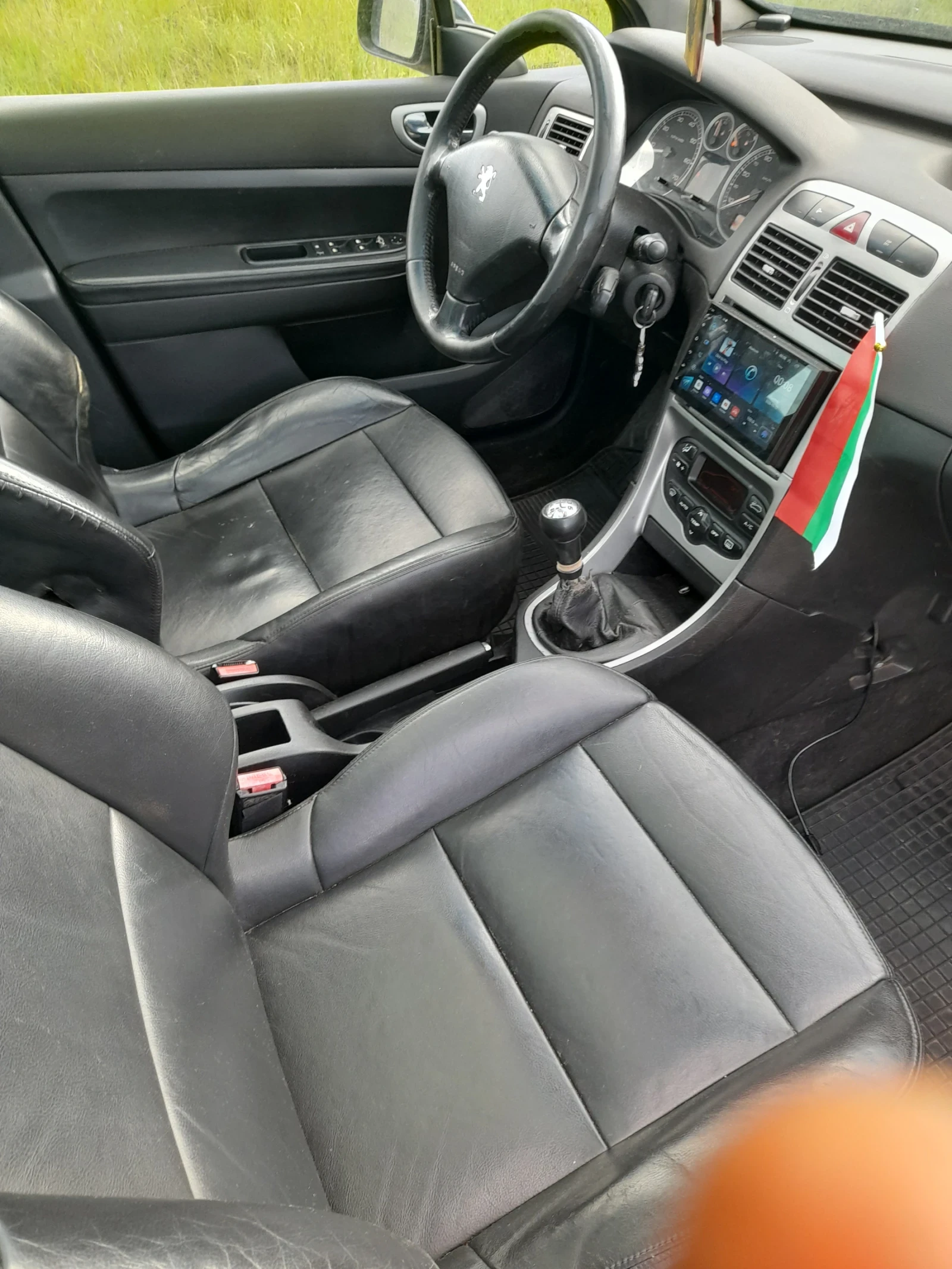 Peugeot 307 2, 0/136кс Андроид /кожа, снимка 6 - Автомобили и джипове - 54515457
