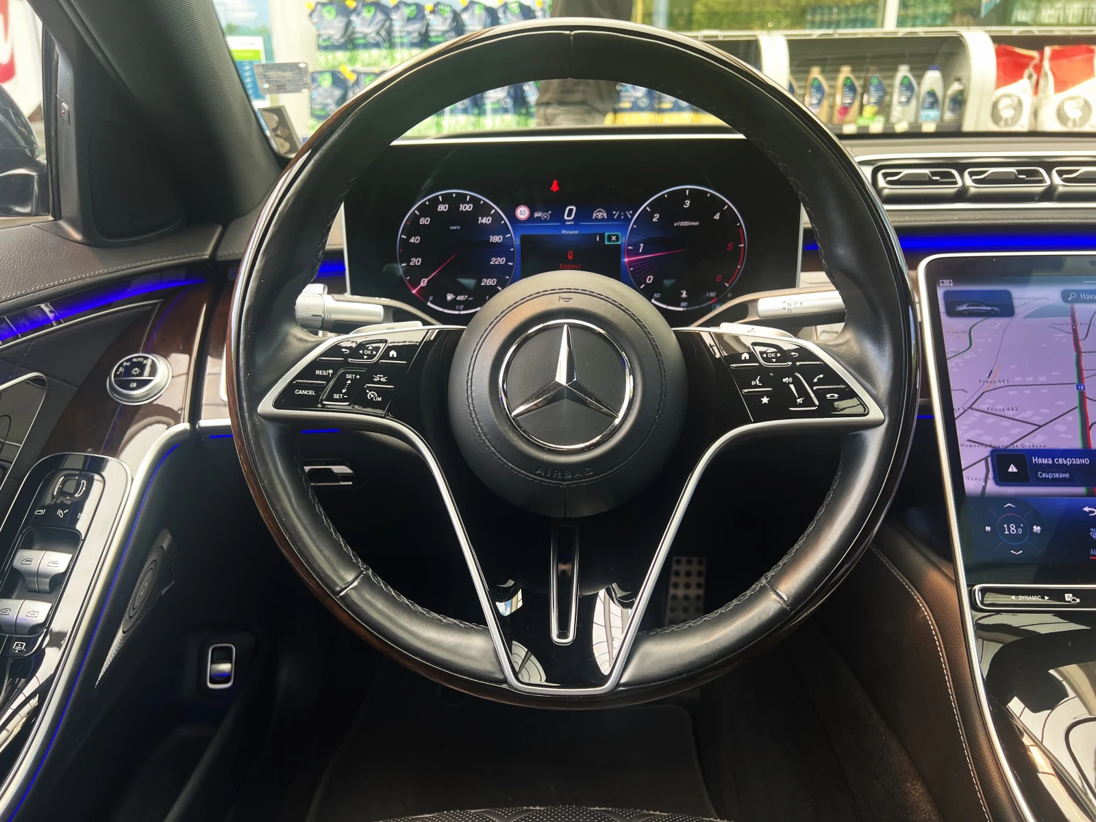 Mercedes-Benz S 350 AMG / 4 MATIC /  BURM / 360 / HEAD UP / SOFT CLOSE | Mobile.bg � ����������� 11
