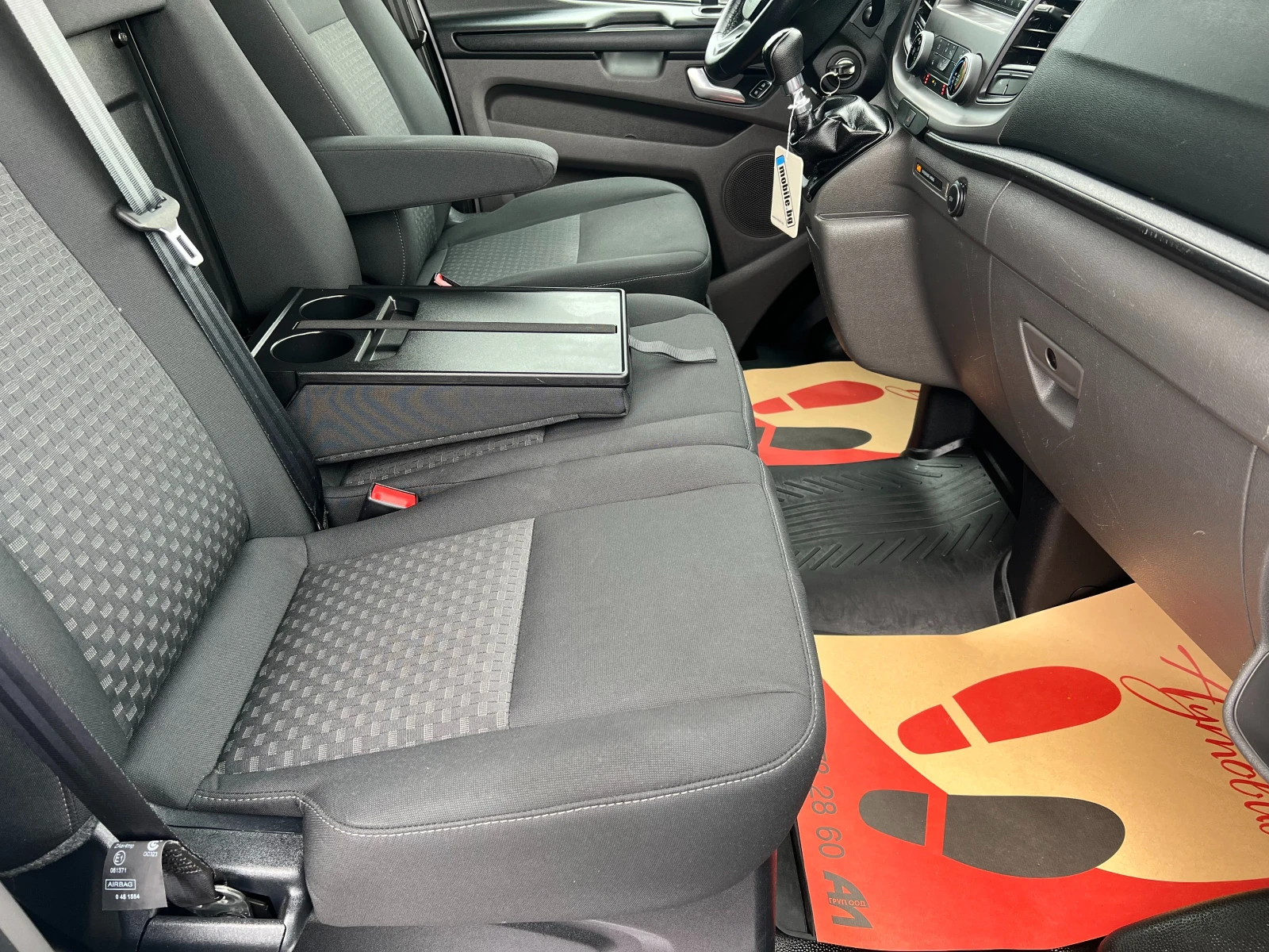 Ford Transit 2.0TDCi ДВЕ СТРАНИЧНИ ВРАТИ/Серв. история/175502км, снимка 15 - Бусове и автобуси - 54621961