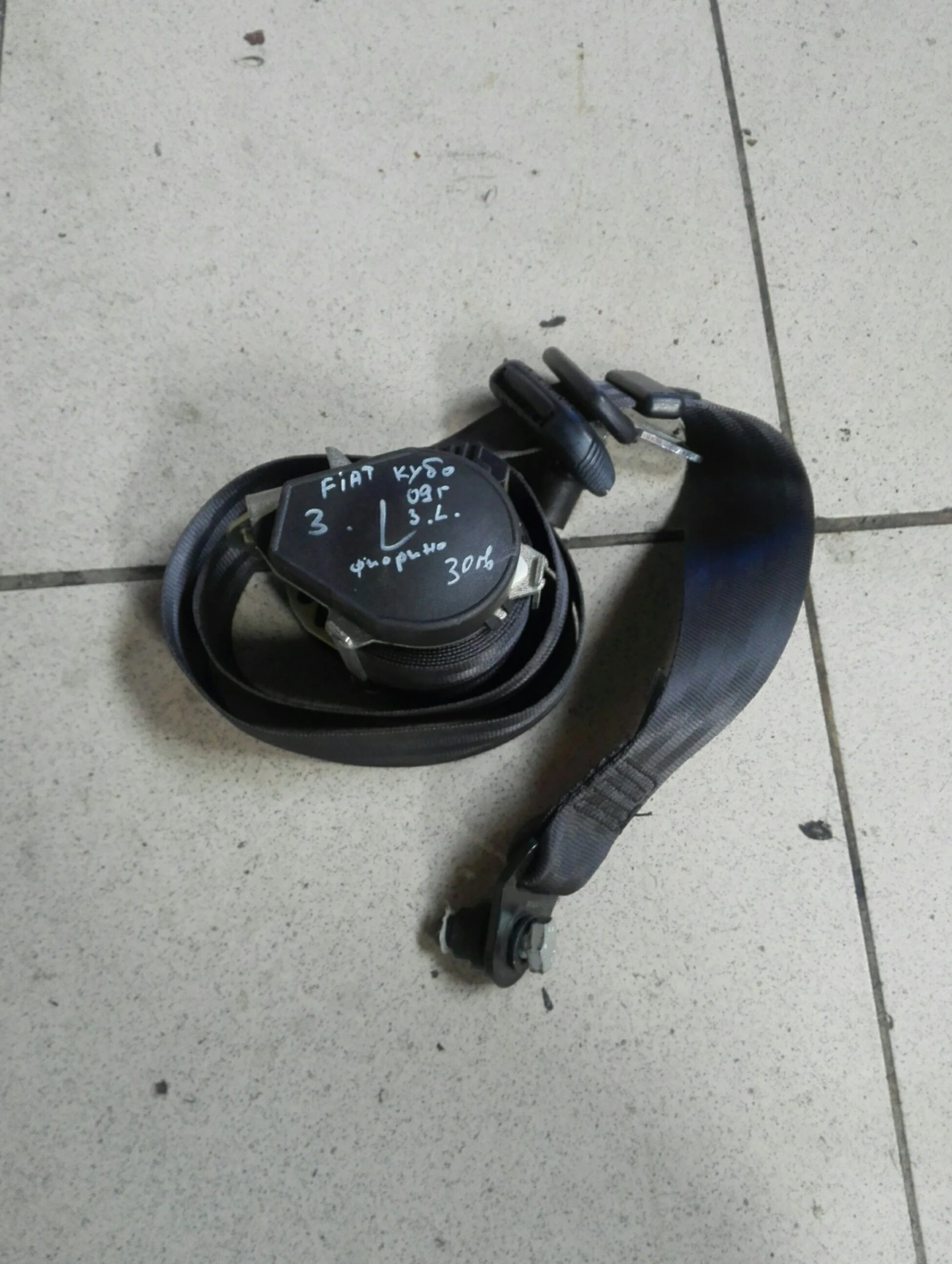 Колан заден ляв Фиат Кубо (Фиат фиорино)