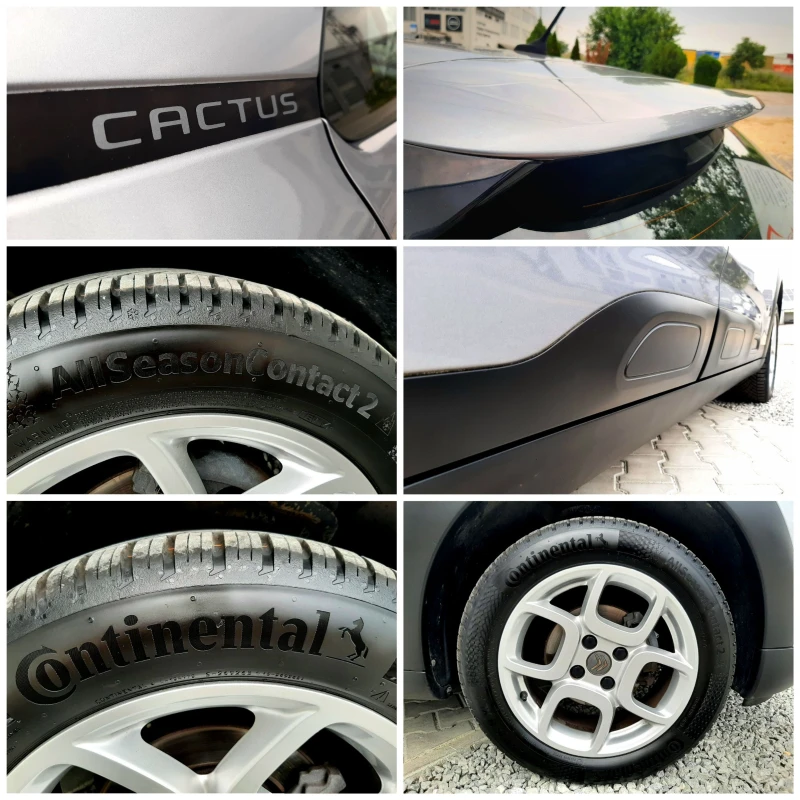 Citroen C4 Cactus 1.5 BlueHDi 6ск. НАВИГАЦИЯ, LED, ПАРКТРОНИК, снимка 14 - Автомобили и джипове - 51052740