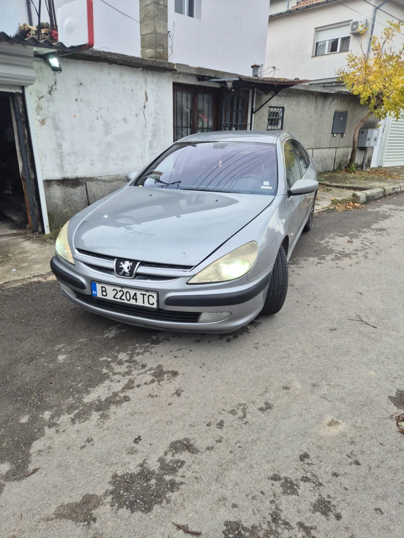 Peugeot 607 Автомобилът се  продава с комплект нови зимни гуми