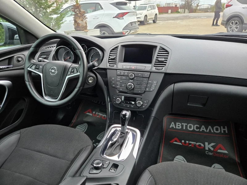 Opel Insignia 2.0CDTI-195кс= АВТОМАТ= ДИСТРОНИК= НАВИ= КСЕНОН, снимка 13 - Автомобили и джипове - 52623828