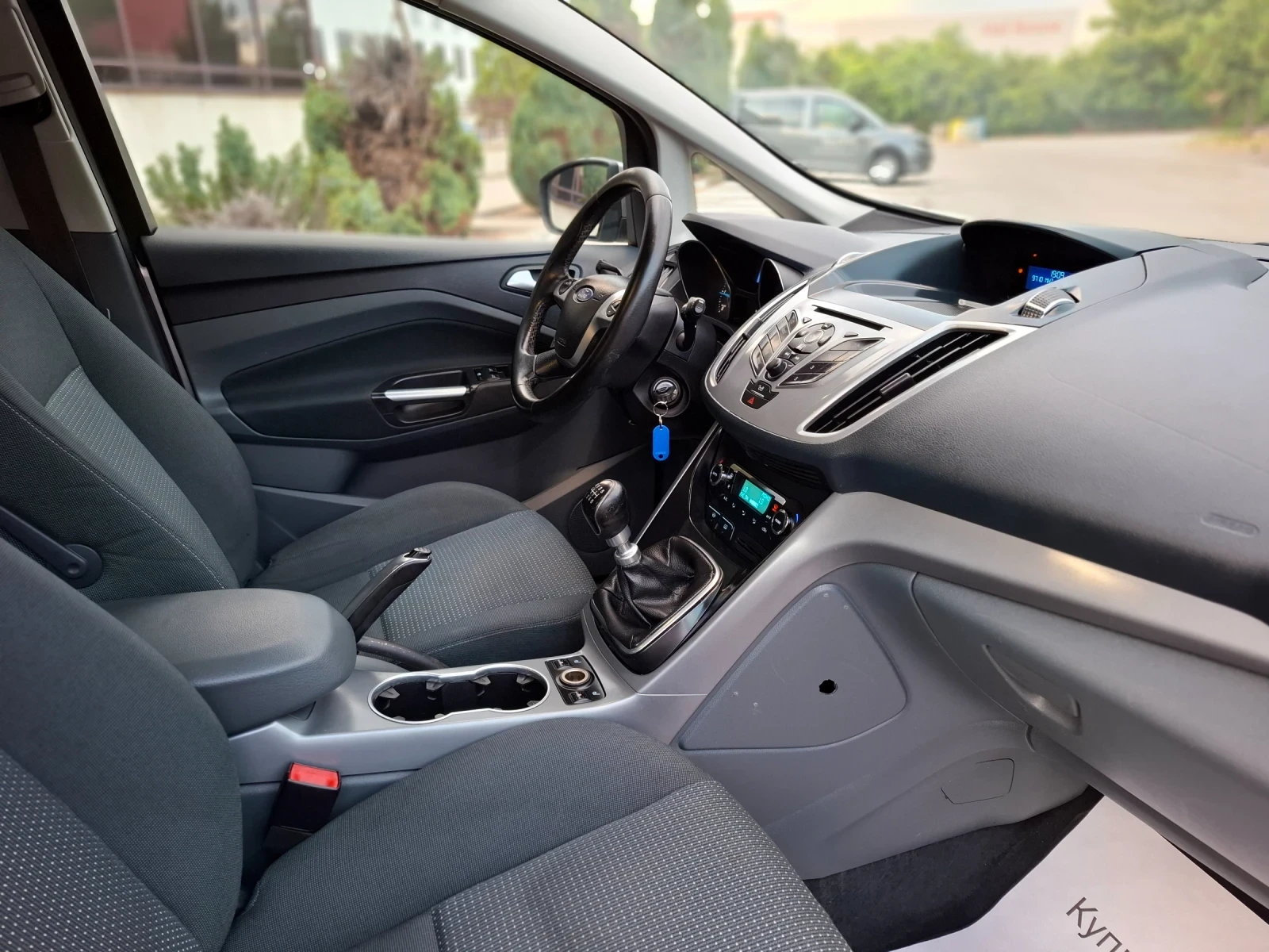 Ford Grand C-Max 1.6HDI 115hp * КЛИМАТРОНИК * EURO 5 * ЛИЗИНГ *  - изображение 10