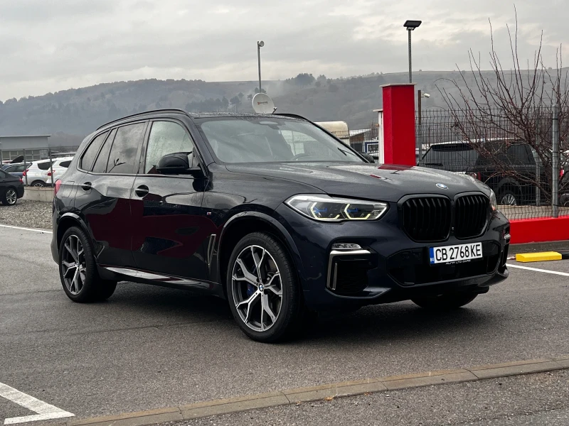 BMW X5 M50d Laser Вентилац Панорама 360 Вакуум HUD Harman, снимка 3 - Автомобили и джипове - 48146157