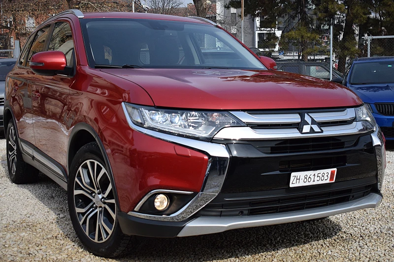 Mitsubishi Outlander 2.2ШВЕЙЦАРИЯLUXДИСТРОНИК/КОЖА/АВТОМАТИК/LANE ASSIS, снимка 3 - Автомобили и джипове - 49266500