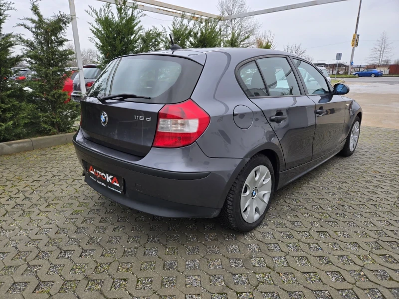 BMW 118 2.0D-122кс= 6СКОРОСТИ= КЛИМАТИК, снимка 3 - Автомобили и джипове - 53013770