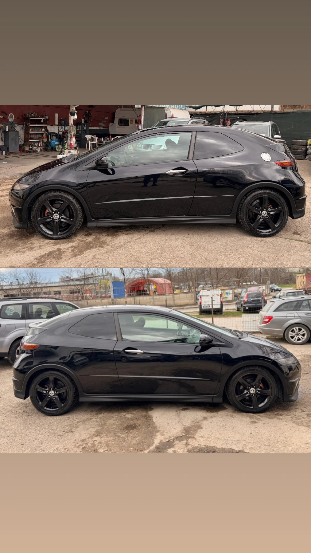 Honda Civic TYPES!FULL!BLACKEDITION!ПАНОРАМА!TOP!, снимка 7 - Автомобили и джипове - 53999221