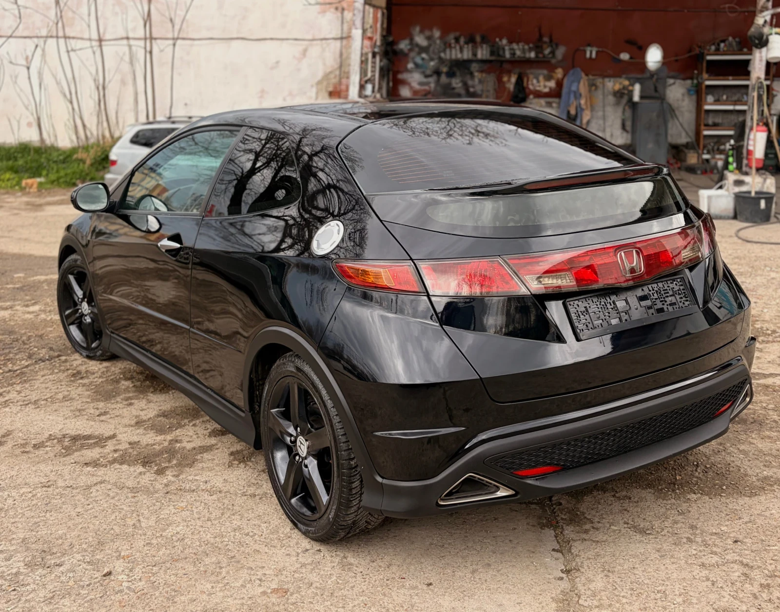 Honda Civic TYPES!FULL!BLACKEDITION!ПАНОРАМА!TOP!, снимка 4 - Автомобили и джипове - 53999221