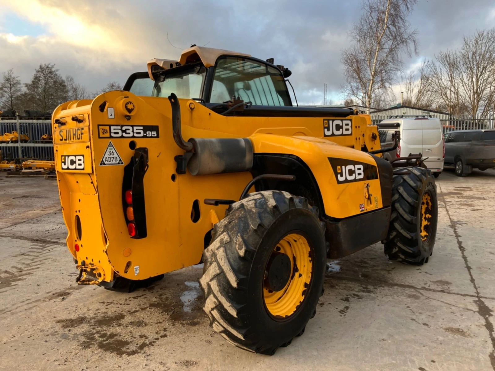 Телескопични товарачи JCB 535-95 LOADALL, снимка 4 - Индустриална техника - 53825464