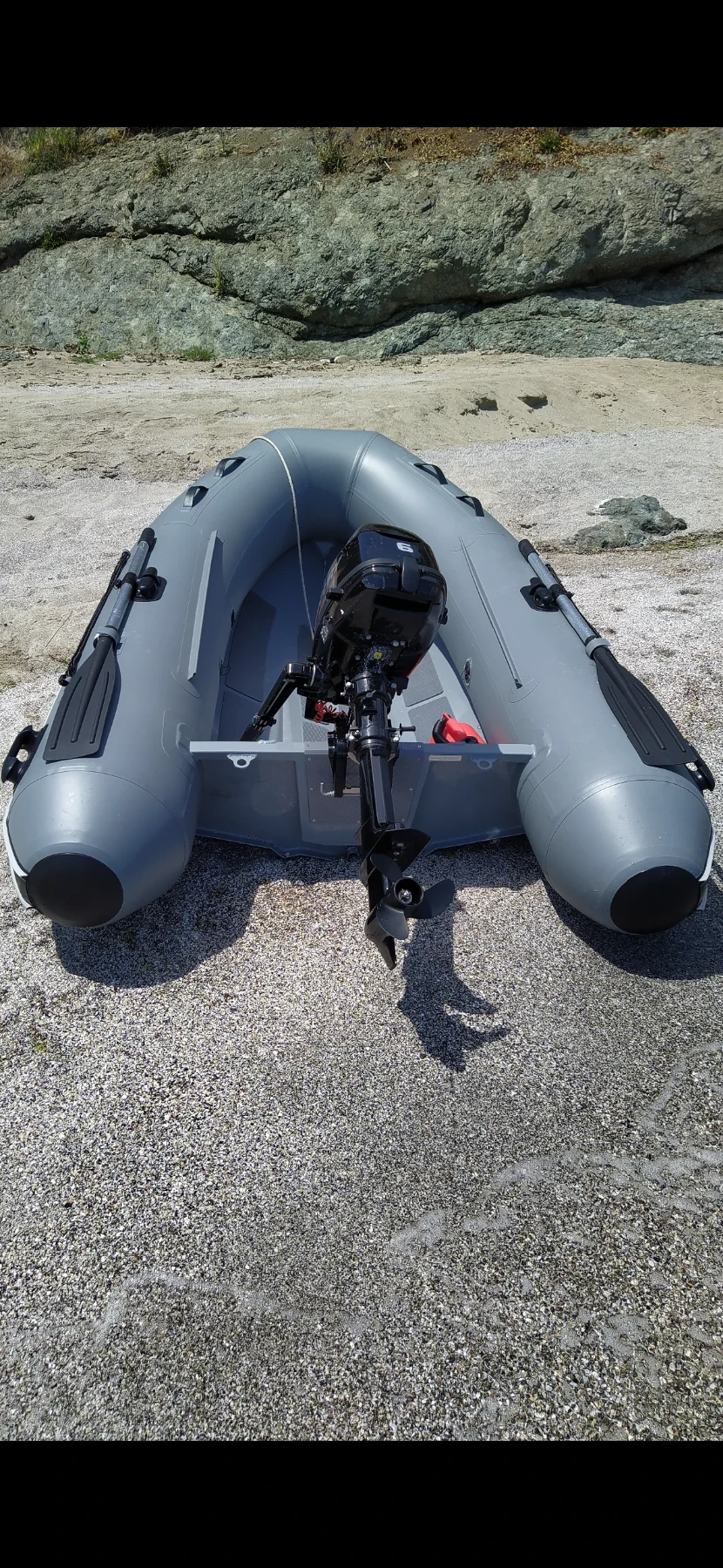 Надуваема лодка Quicksilver AUL RIB, снимка 2 - Воден транспорт - 53891063