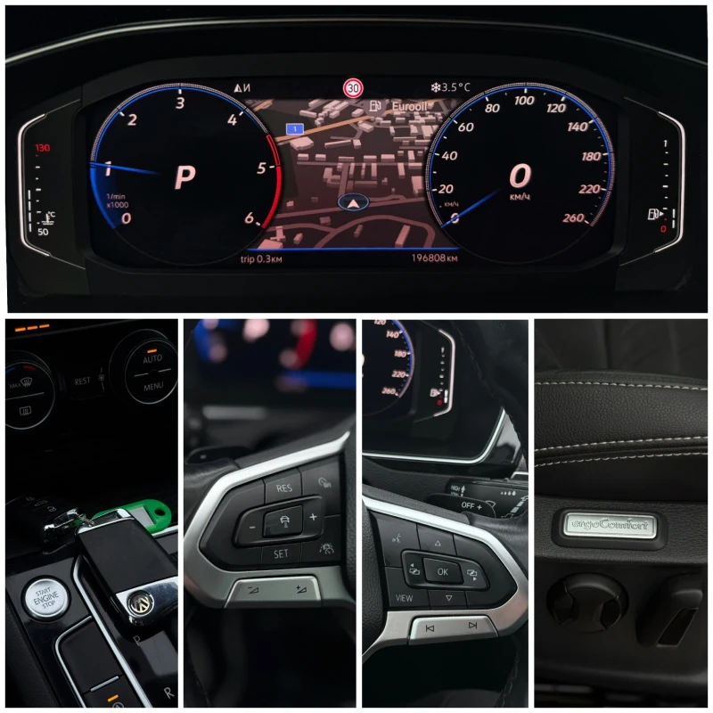 VW Passat FACELIFT 2.0TDI 190 DSG DIGITAL ACC , снимка 12 - Автомобили и джипове - 52880282