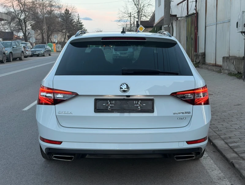 Skoda Superb 2.0tsi-280кс.4х4-LED-Sportline, снимка 4 - Автомобили и джипове - 53090696
