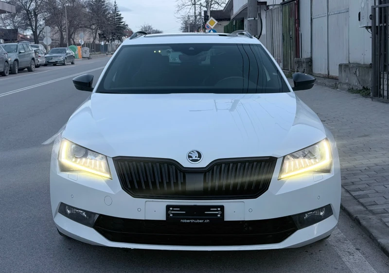 Skoda Superb 2.0tsi-280кс.4х4-LED-Sportline, снимка 8 - Автомобили и джипове - 53090696