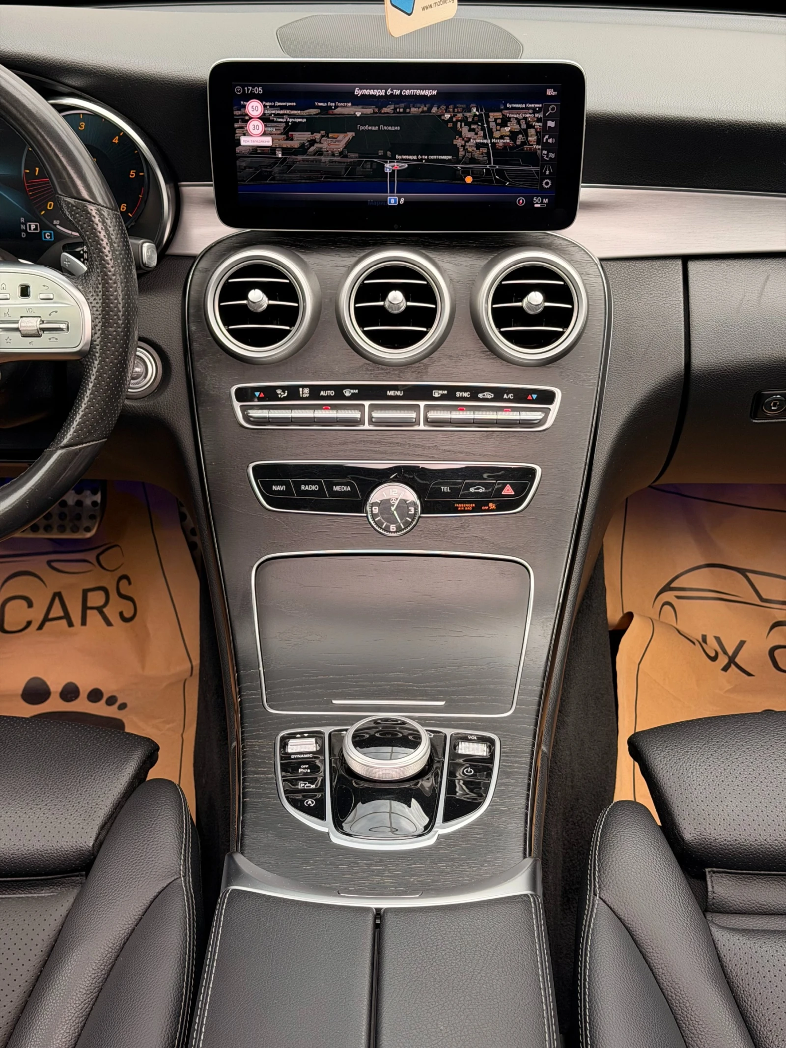 Mercedes-Benz C 220 - AMG - 9G - Panorama - Led - Ambient - Digital -  | Mobile.bg � ����������� 10