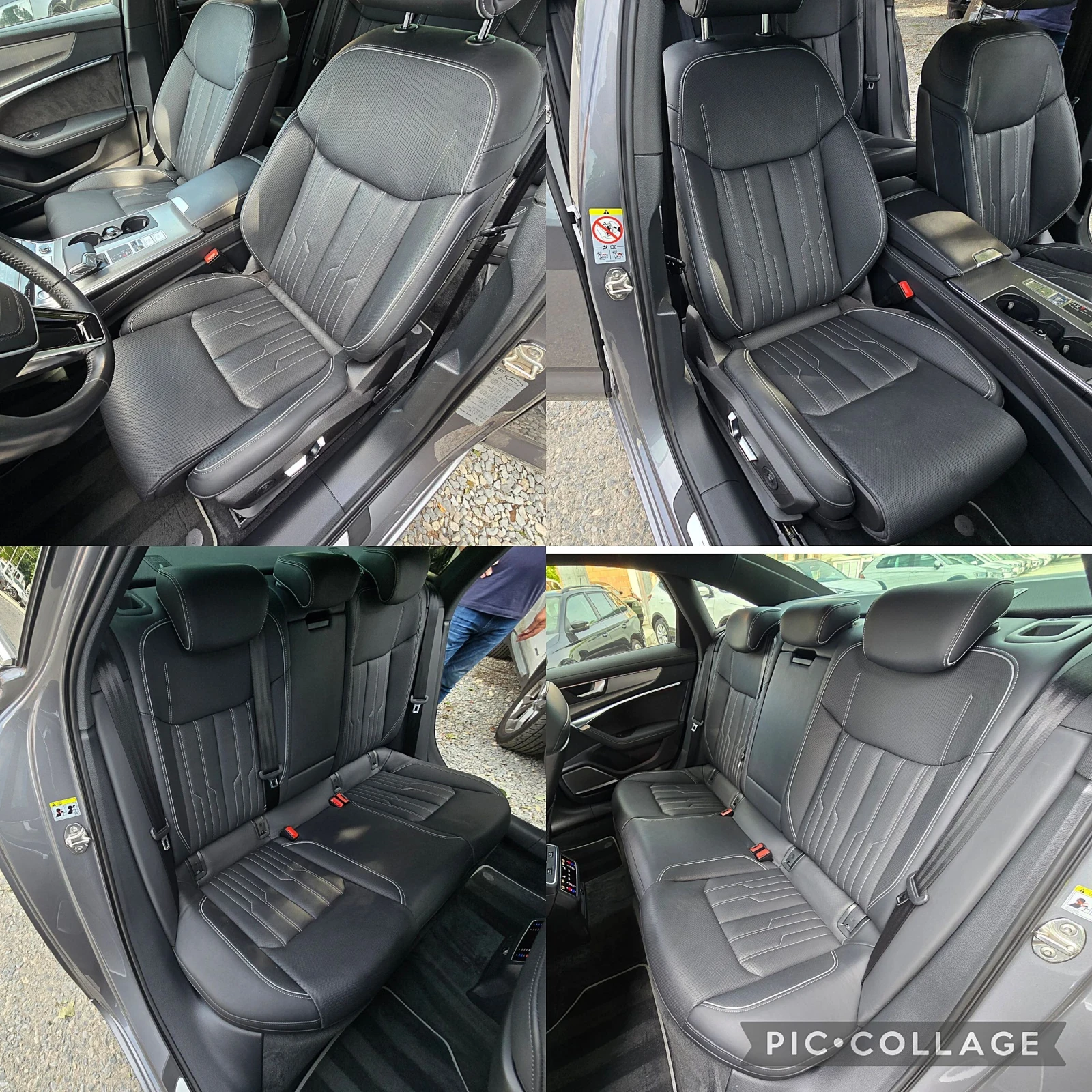 Audi A6 50TDI-286 kc/8ZF/МАСАЖ/ОБДУХВАНЕ/KEYLESS/4xкамери, снимка 10 - Автомобили и джипове - 54723434