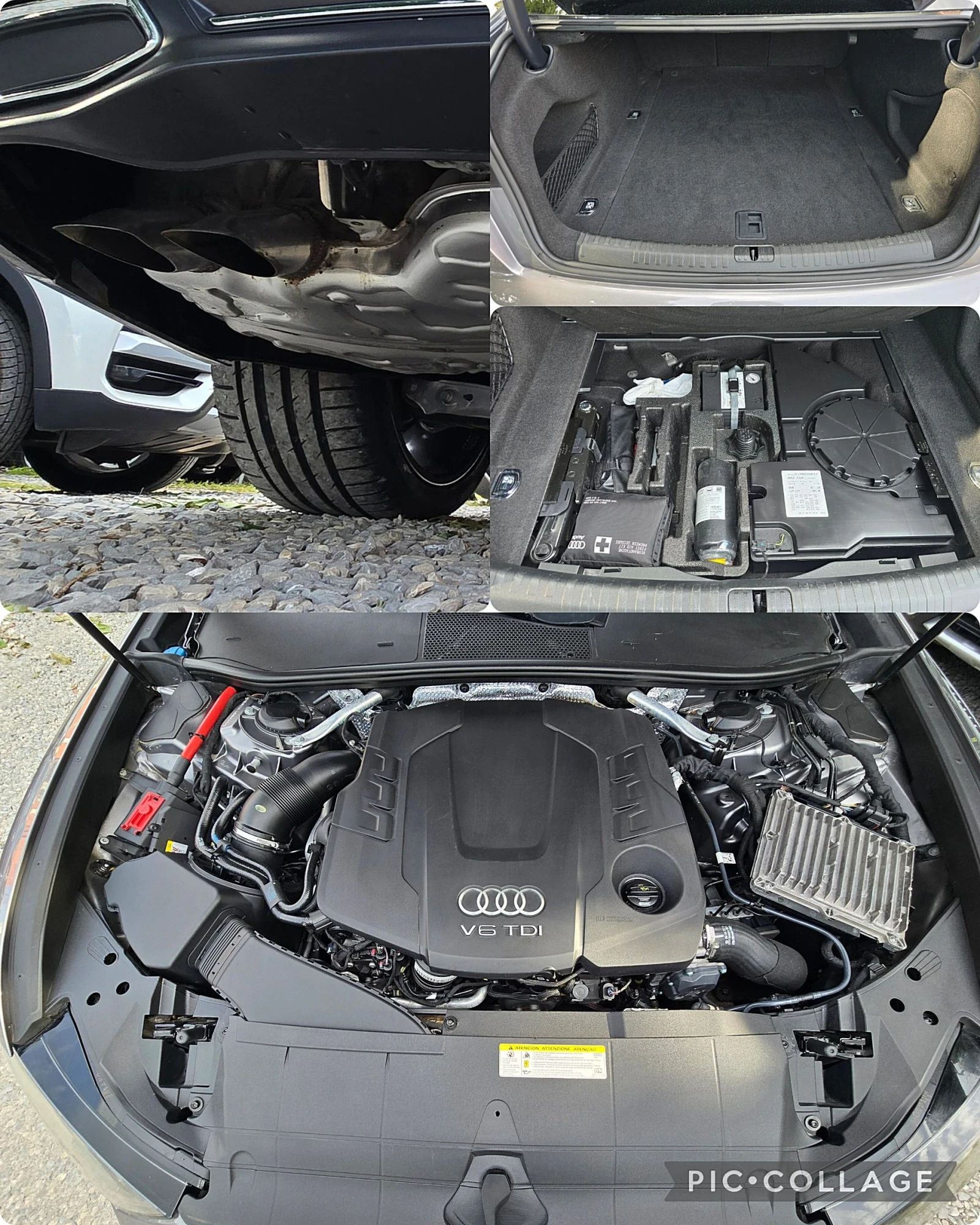 Audi A6 50TDI-286 kc/8ZF/МАСАЖ/ОБДУХВАНЕ/KEYLESS/4xкамери, снимка 17 - Автомобили и джипове - 54723434