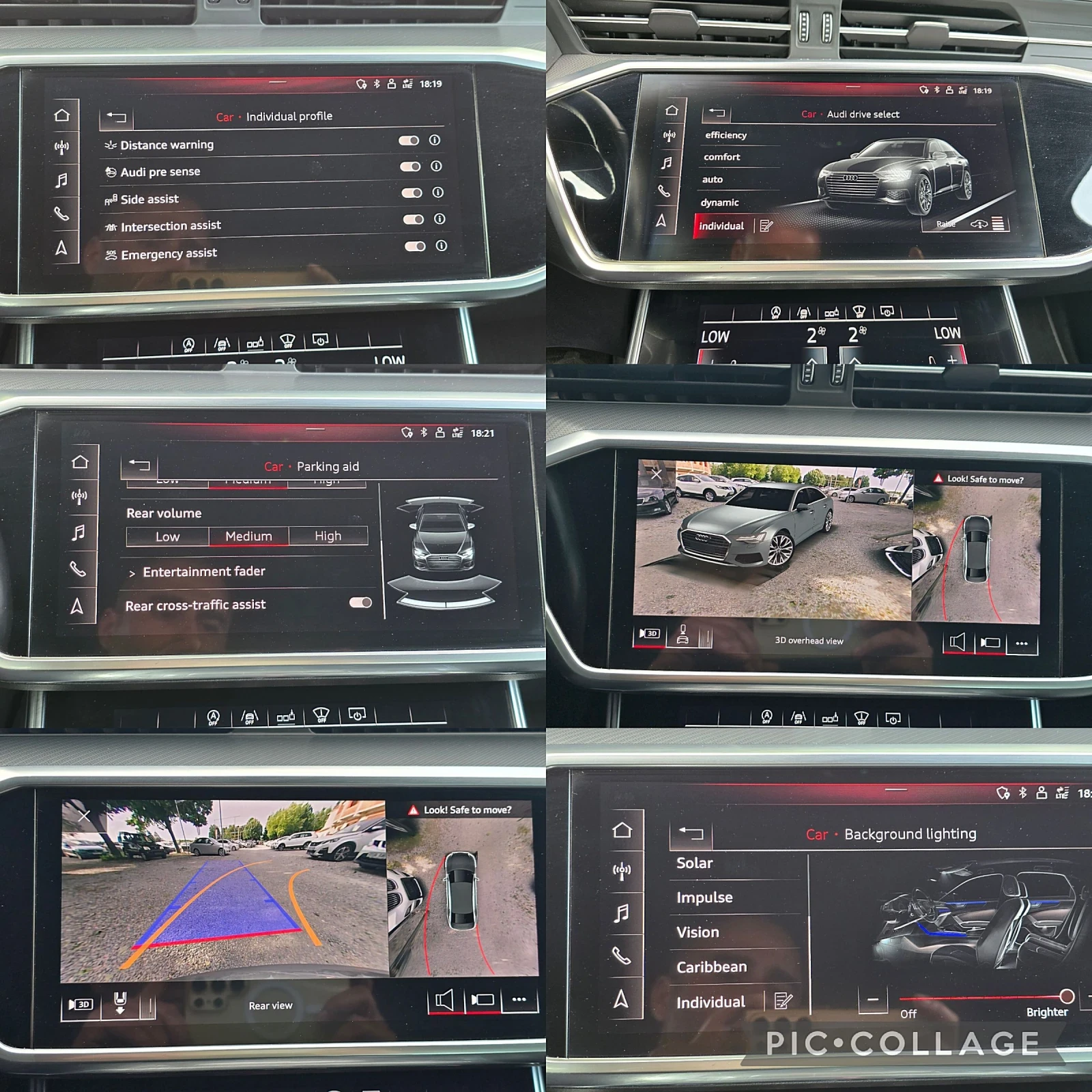 Audi A6 50TDI-286 kc/8ZF/МАСАЖ/ОБДУХВАНЕ/KEYLESS/4xкамери, снимка 15 - Автомобили и джипове - 54723434