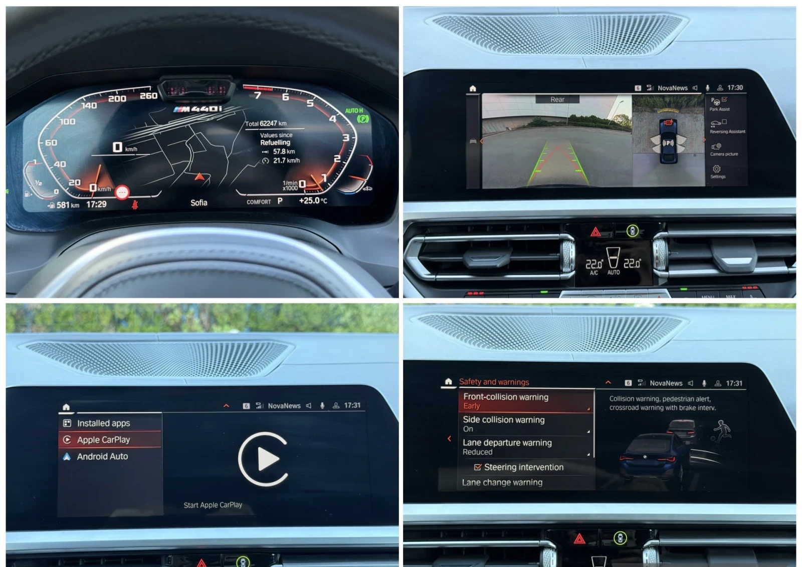 BMW 440 M440i M-performance Gran Coupe, снимка 14 - Автомобили и джипове - 55994249