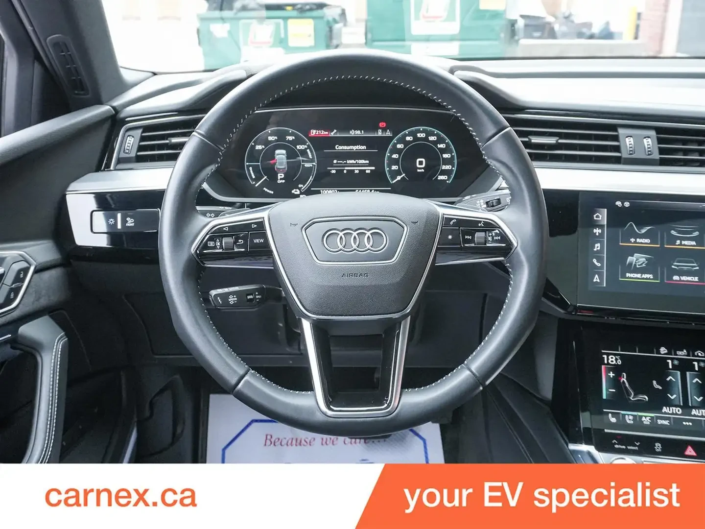 Audi E-Tron * 55* technik* HUD* Pano* подгр/обдух* 360* B&O* Л, снимка 8 - Автомобили и джипове - 56069869