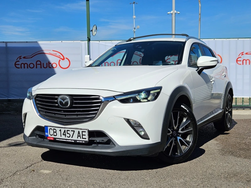 Mazda СХ-3 1.5D/105k.c/AWD/HEAD UP/NAVI/БЛУТУТ/EURO 6B/ТОП, снимка 7 - Автомобили и джипове - 47437022