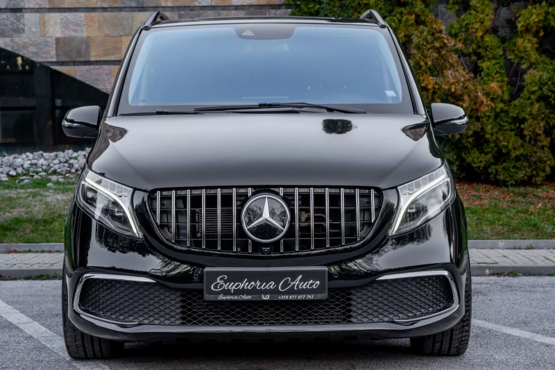 Mercedes-Benz V 220 d* EXTRA-LONG* TV* BUSINESS CLASS* LUXURY* LED, снимка 8 - Бусове и автобуси - 53599728