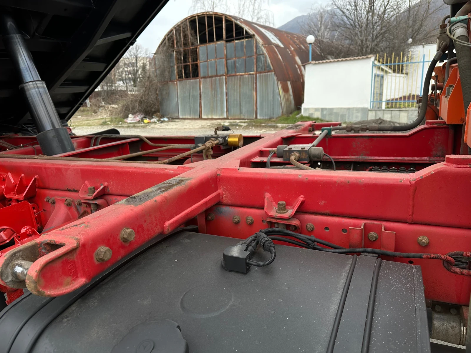 Man 17.232 4x4* Тристранен самосвал* Atlas 80.1* Топ , снимка 7 - Камиони - 53888436