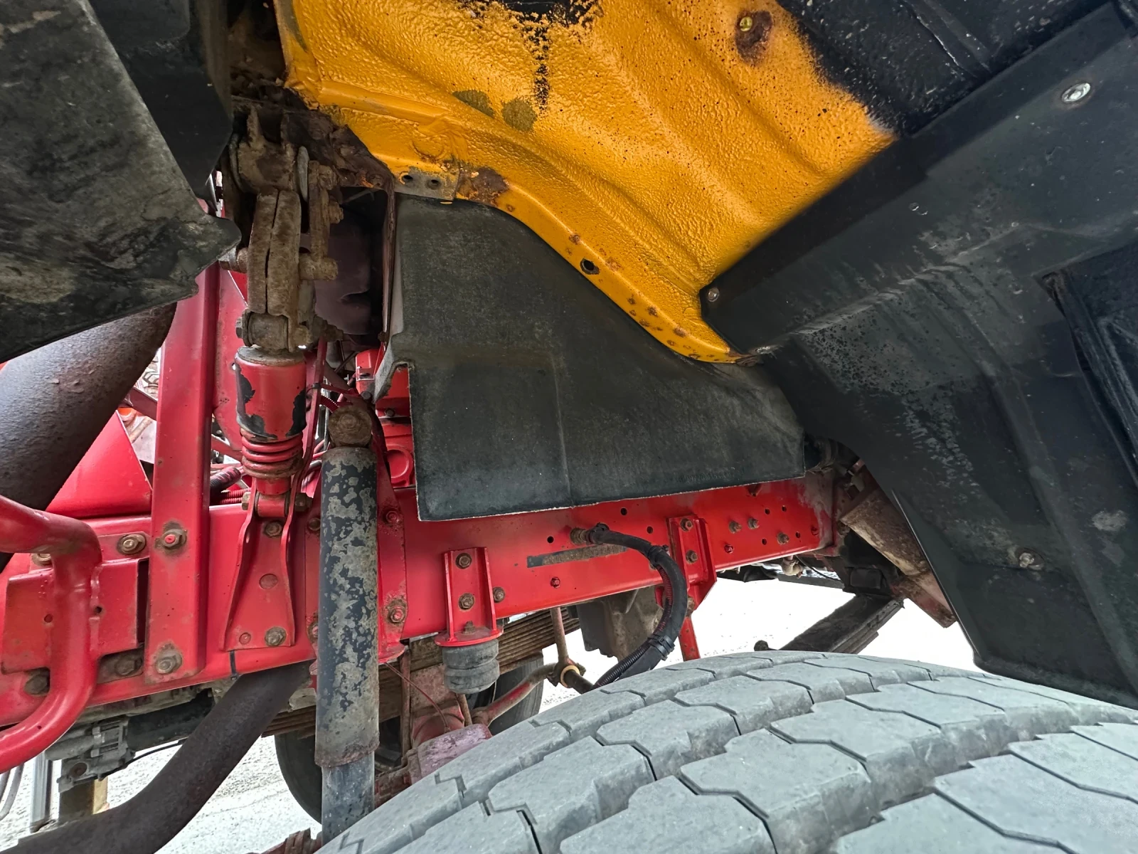 Man 17.232 4x4* Тристранен самосвал* Atlas 80.1* Топ , снимка 14 - Камиони - 53888436