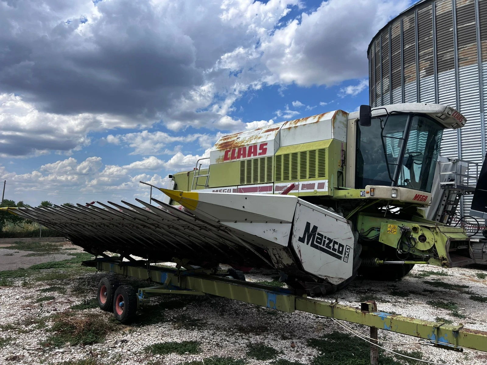 Комбайн Claas Mega 218, снимка 6 - Селскостопанска техника - 54118023