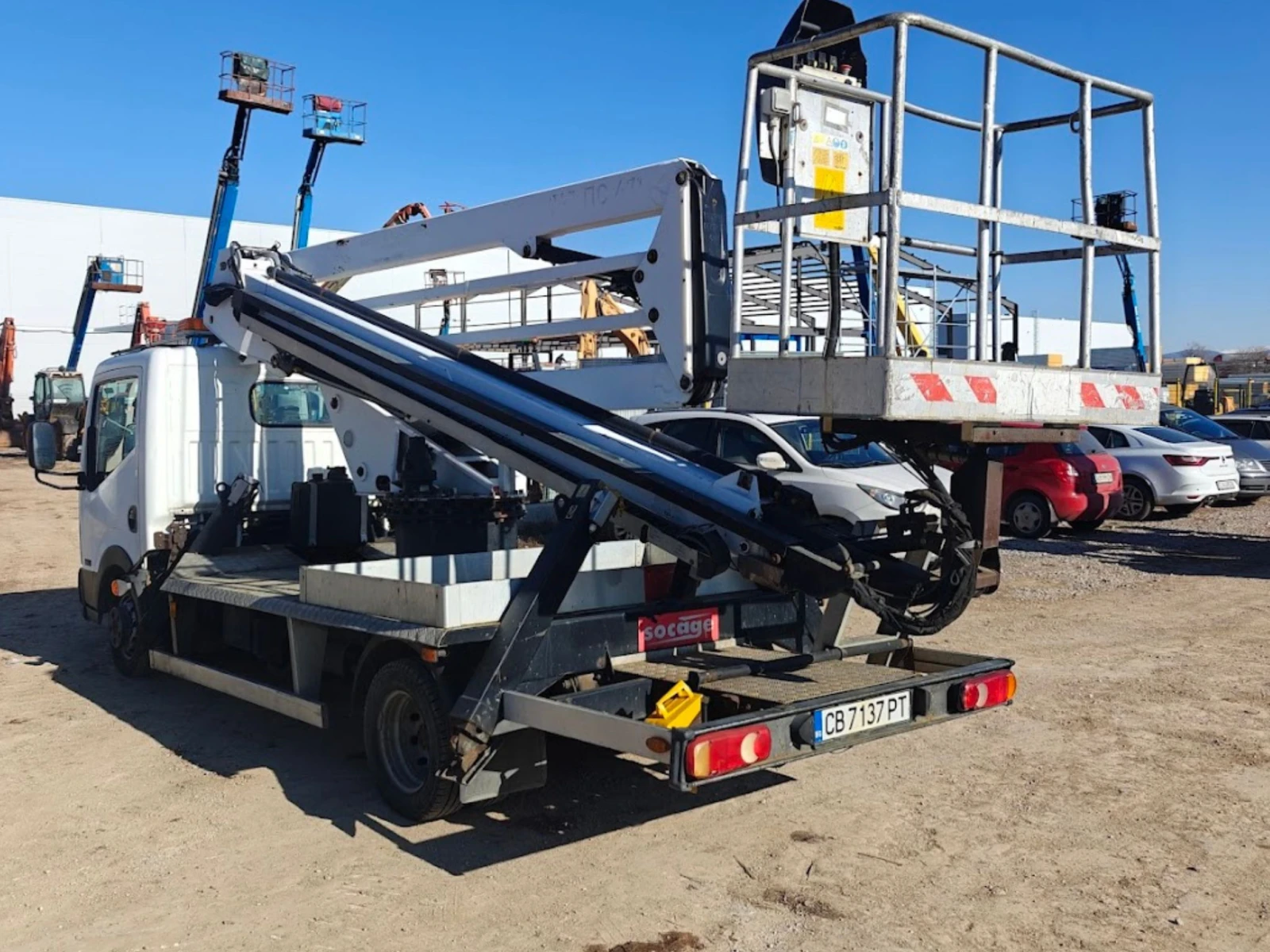 Автовишка Друга марка Nissan Cabstar Socage DA22 - изображение 3