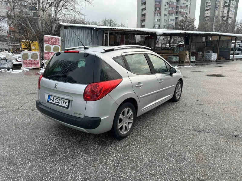 Peugeot 207  sw 1, 6 климатик панорама, снимка 4 - Автомобили и джипове - 48692878