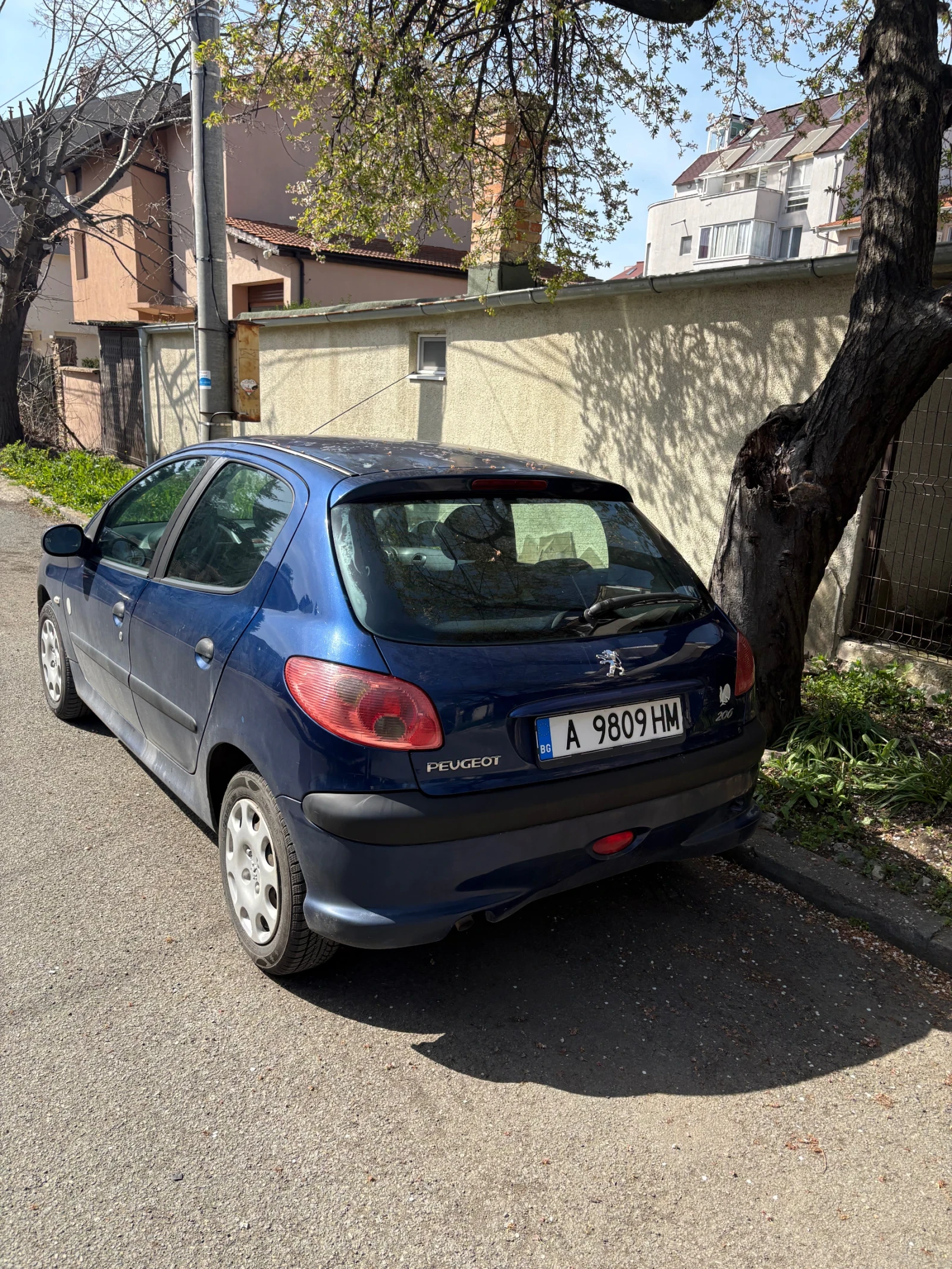 Peugeot 206 Колата е в добро състояние и е обслужвана винаги , снимка 6 - Автомобили и джипове - 56022556