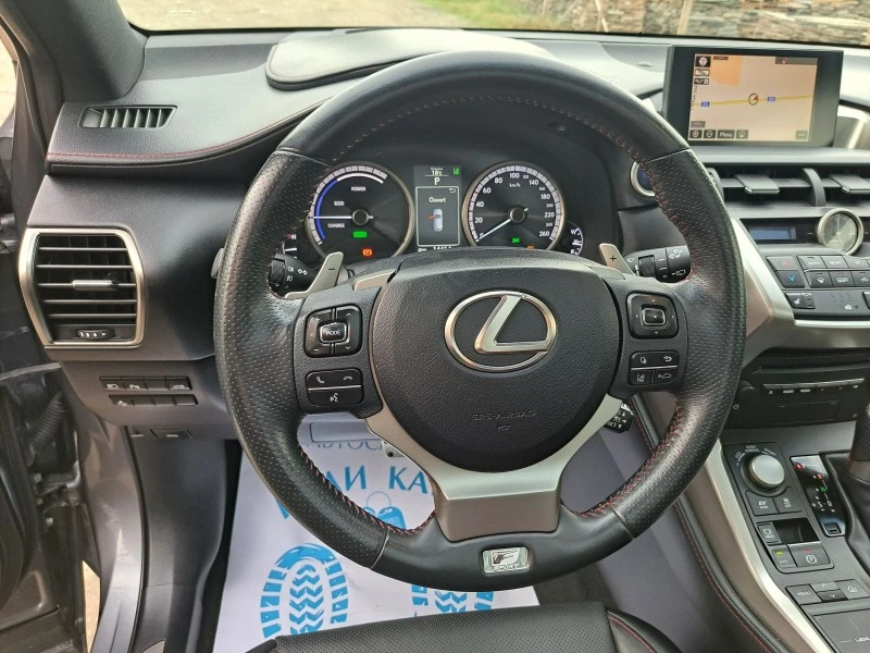 Lexus NX 300 HYBRID  F SPORT, снимка 13 - Автомобили и джипове - 45838433